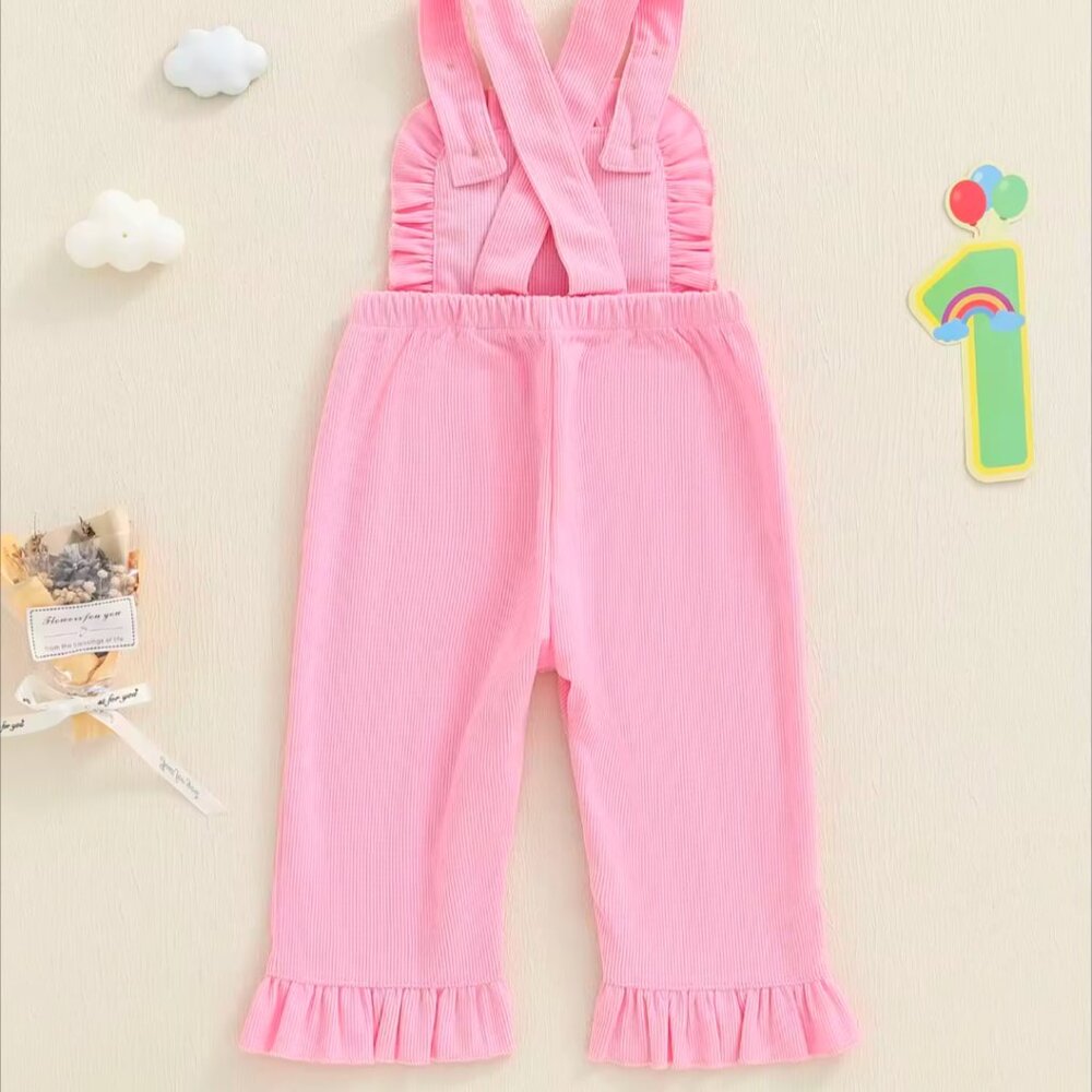 Elmo Overalls Sesame Street Jumpsuit Second Birthday Elmo Bodysuit clothes - Picture 3 of 6
